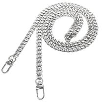 Alças de reposição Model Worker Iron Flat Chain Silver 47cm