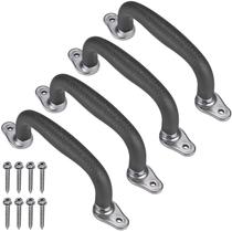 Alças de segurança para playground SELEWARE Black, pacote com 4 Alças de segurança para playground SELEWARE Black, pacote com 4