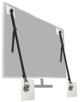Alças de Segurança para TV - Kit com 6 Unidades - Adesivas, Ajustáveis e sem Furação