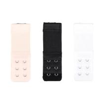 Alças De Sutiã Elásticas Macias Para Mulheres, 3 Peças, 3 Fileiras, 2 Ganchos, Alças De Extensão Alças De Sutiã Elásticas Macias Para Mulheres, 3 Peças, 3 Fileiras, 2 Ganchos, Alças De Extensão