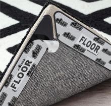 Alças de tapete Gorilla Grip, pacote com 12, reutilizáveis de dupla face