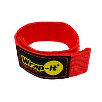 Alças de tiras autocolantes e laço Wrap-It Storage Quick-Straps 9", pacote com 12
