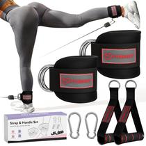 Alças de Tornozelo FitBeast para Academia Feminina Conjunto com Alças de Cabo Alças de Tornozelo FitBeast para Academia Feminina Conjunto com Alças de Cabo