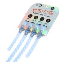 Alças modulares MODL Infinity Tool 2.0 (pacote com 4) - Glacier