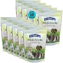 Alcon club alfafa sticks 70g kit com 10 para roedores hamster chinchila porquinho da índia gerbil coelho topolino Alcon club alfafa sticks 70g kit com 10 para roedores hamster chinchila porquinho da índia gerbil coelho topolino