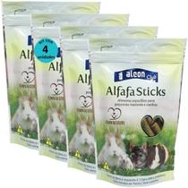 Alcon club alfafa sticks 70g kit com 4 para roedores hamster chinchila porquinho da índia gerbil coelho topolino Alcon club alfafa sticks 70g kit com 4 para roedores hamster chinchila porquinho da índia gerbil coelho topolino