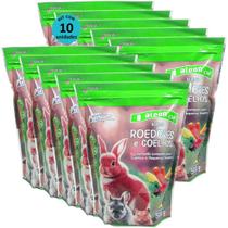 Alcon Club Blend Roedores e Coelhos 300g Super Premium Kit Com 10