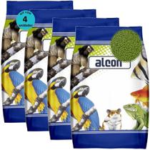 Alcon Club Coleiro Green Super Premium 5Kg Kit Com 4