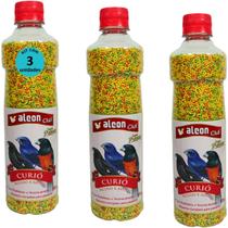 Alcon club curió bicudo e azulão 325g super premium kit com 3 Alcon club curió bicudo e azulão 325g super premium kit com 3