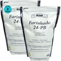 Alcon Club Farinhada 24-PB 500g Super Premium Para Aves Ornamentais Kit Com 2