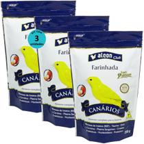 Alcon club farinhada canário 250g super premium kit com 3 ração para pássaros Alcon club farinhada canário 250g super premium kit com 3 ração para pássaros