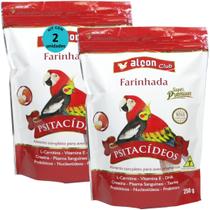 Alcon club farinhada psitacídeos 250g super premium kit com 2 Alcon club farinhada psitacídeos 250g super premium kit com 2