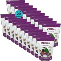 Alcon club farinhada silvestres 250g super premium kit com 20 para azulão, bicudo, coleiro, caboclinho, curió, pássaro-preto, sabiá, trinca-ferro Alcon club farinhada silvestres 250g super premium kit com 20 para azulão, bicudo, coleiro, caboclinho, curió, pássaro-preto, sabiá, trinca-ferro