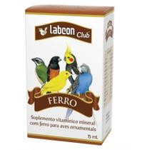 Alcon Club Ferro. Suplemento Vitamínico Mineral C/ Ferro P/ Aves Ornamentais