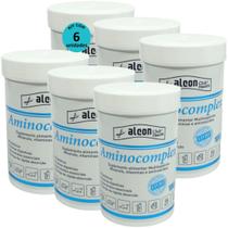 Alcon Club Health Aminocomplex 100g Suplemento Alimentar Multiespécies Kit Com 6
