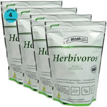 Alcon Club Health Herbívoros 500g Super Premium Kit Com 4 unidades