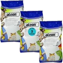 Alcon club silvestre mix 5kg para pássaros silvestres kit com 3