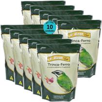 Alcon eco club trinca-ferro e outros pássaros frugívoros 300g kit com 10