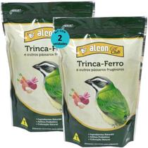 Alcon eco club trinca-ferro e outros pássaros frugívoros 300g kit com 2