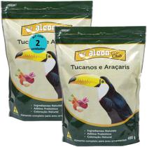 Alcon eco club tucanos e araçaris 450g kit com 2 ração para aves Alcon eco club tucanos e araçaris 450g kit com 2 ração para aves