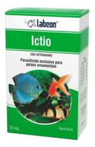 Alcon Ictio Labcon Parasiticida Elimina Infestações Na Pele De Peixes 15ml