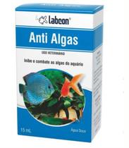 Alcon Labcon Anti Alga 15ml Combate Algas Áquarios Agua Doce