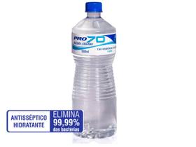 Álcool 70% Líquido 3 Litros Etílico Hidratado Bactericida - Pro70