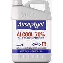 Alcool 70% liquido start 5l - Asseptgel