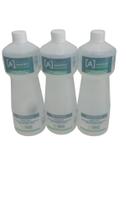 Álcool Absoluto Anidro 99,5 INPM - Kit com 3 Frascos de 1L