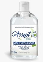 Álcool em Gel 70 Assept Clean 500ml - Casa & Video Álcool em Gel 70 Assept Clean 500ml - Casa & Video