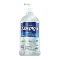 Alcool Em Gel 70% Asseptgel 1kg Com Válvula Antisséptico - Start
