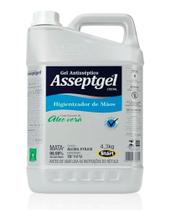 Álcool em gel 70% Asseptgel Cristal 5L