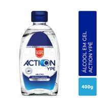 Álcool em Gel 70º INPM Neutro Action Ypê Frasco 400g Álcool em Gel 70º INPM Neutro Action Ypê Frasco 400g