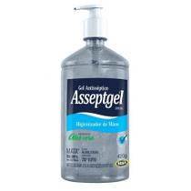 Álcool Em Gel Antisséptico Asseptgel Cristal 420g