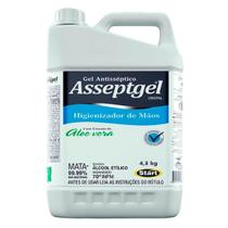 Alcool em Gel Asseptgel 4,3Kg Proteção e Cuidado para Suas Mãos