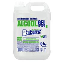 Alcool em Gel Higienizador de Mãos Aloe Vera 70 INPM 4,5Kg