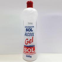 Álcool em Gel Multiuso Cristal 46,2 INPM 500g - SOL