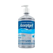 Álcool em Gel para as mãos 71ã INPM Asseptgel Cristal Start 420g Álcool em Gel para as mãos 71ã INPM Asseptgel Cristal Start 420g