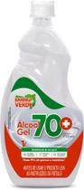 Álcool gel 70% 1 litro extra fino - Barriga Verde