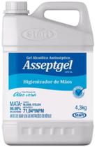 Alcool gel 70 antisseptico 5l asseptigel Alcool gel 70 antisseptico 5l asseptigel