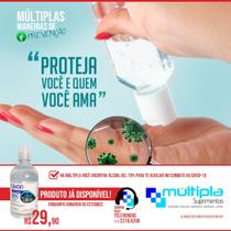 Álcool Gel 70 Antissséptico Higienizador Ultra Hidratante 500g - Eikon 8888 - Vidal life
