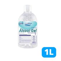 Álcool Gel 70% Valência 1 Litro Para Mãos E Superfícies