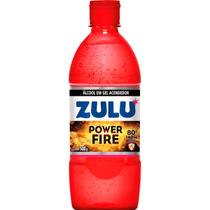 Álcool Gel 80 Acendedor Churrasqueira Lareira 500g Zulu