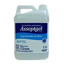 Alcool gel asseptgel cristal 4,3kg Alcool gel asseptgel cristal 4,3kg