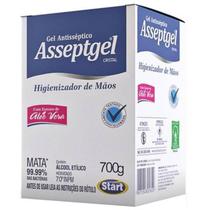 Alcool gel asseptgel cristal 700 gramas (bag)