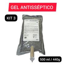 Álcool Gel de Bolsa - Naya 500ml/440g