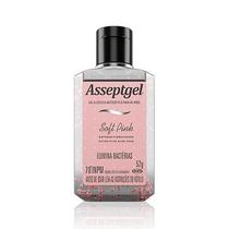Alcool gel higienizador asseptgel soft pink 52g Alcool gel higienizador asseptgel soft pink 52g
