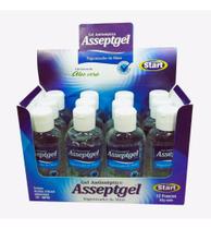 Alcool Gel Pequeno 52g Kit Com 12un Com Aloe Vera Start Alcool Gel Pequeno 52g Kit Com 12un Com Aloe Vera Start