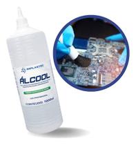 Álcool Isopropílico para Limpeza de Componentes Eletrônicos e PCI Placas e Circuitos 1L