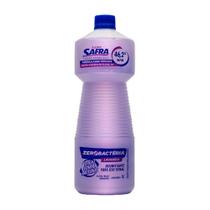Alcool Liquido 1 LT Safra 46,2 INPM Zerobac Lavanda